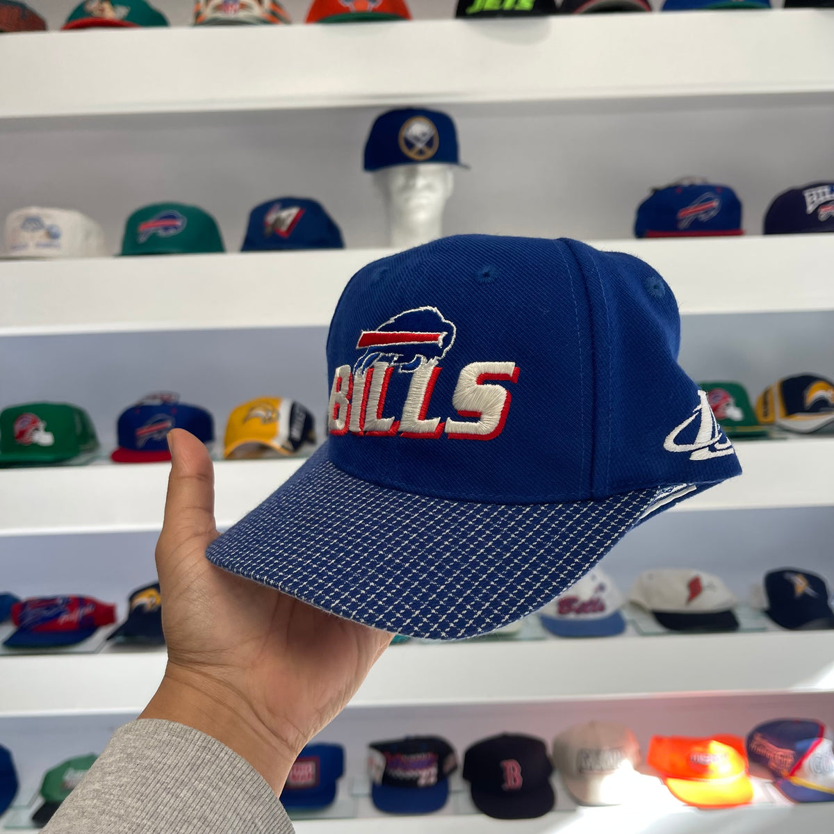 Vintage 1990s Buffalo Bills Logo Athletic Hat