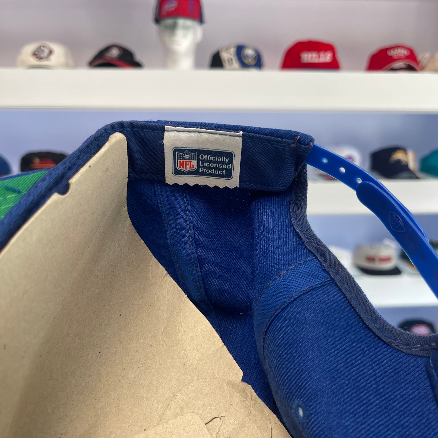 Vintage 1990s Buffalo Bills Drew Pearson Bar Snap Back