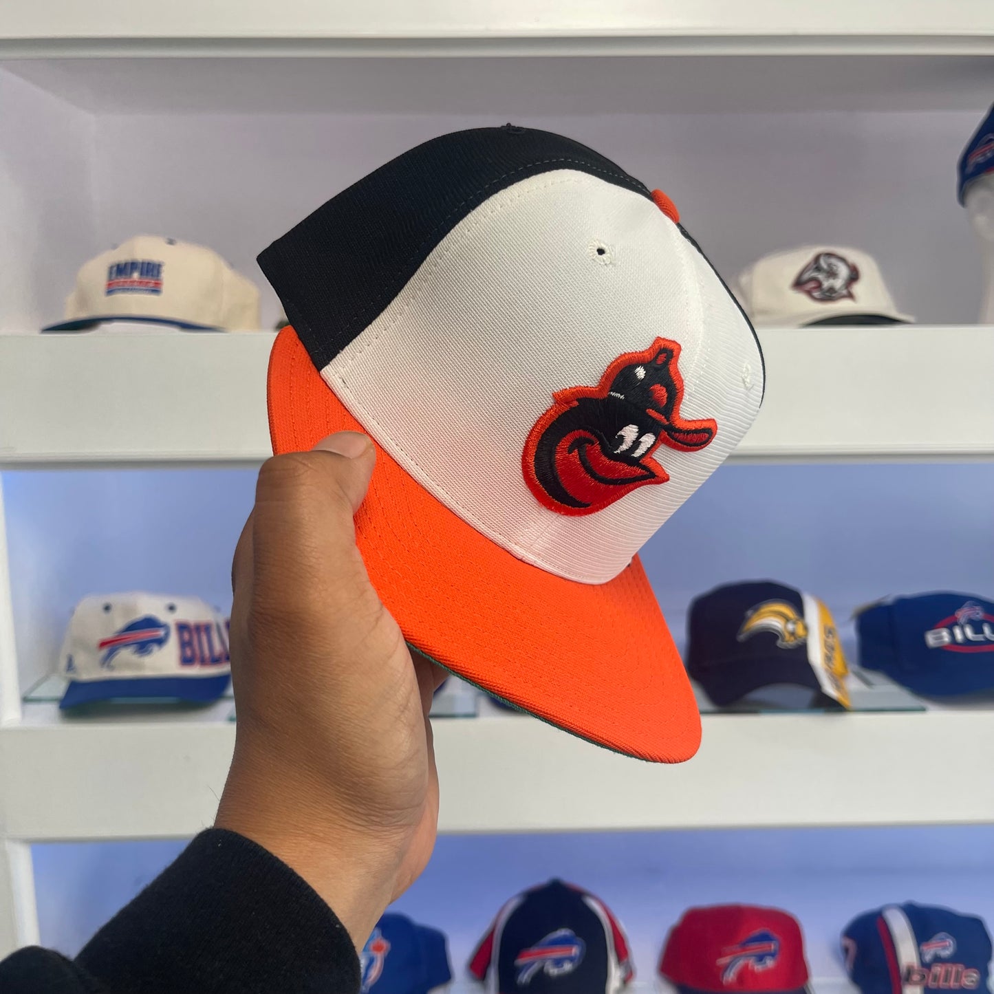 Vintage MLB Baltimore Orioles Nylon Snap Back