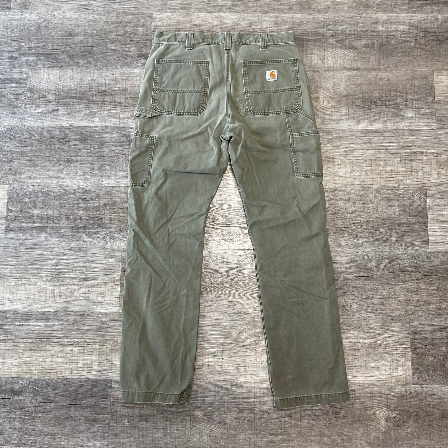 Vintage y2k Carhartt Denim Bottoms Size 34x34