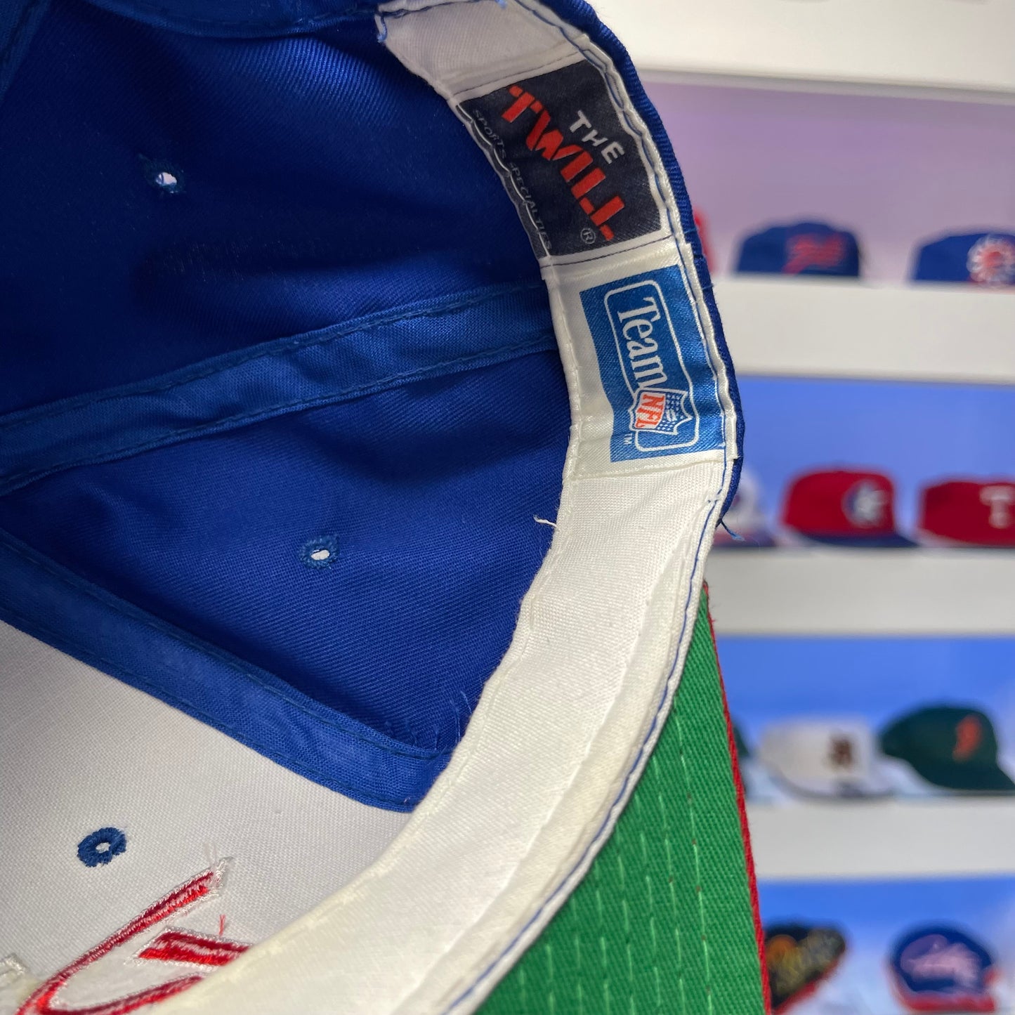 Vintage Buffalo Bills Sports Specialties Script Twill Signed Snap Back