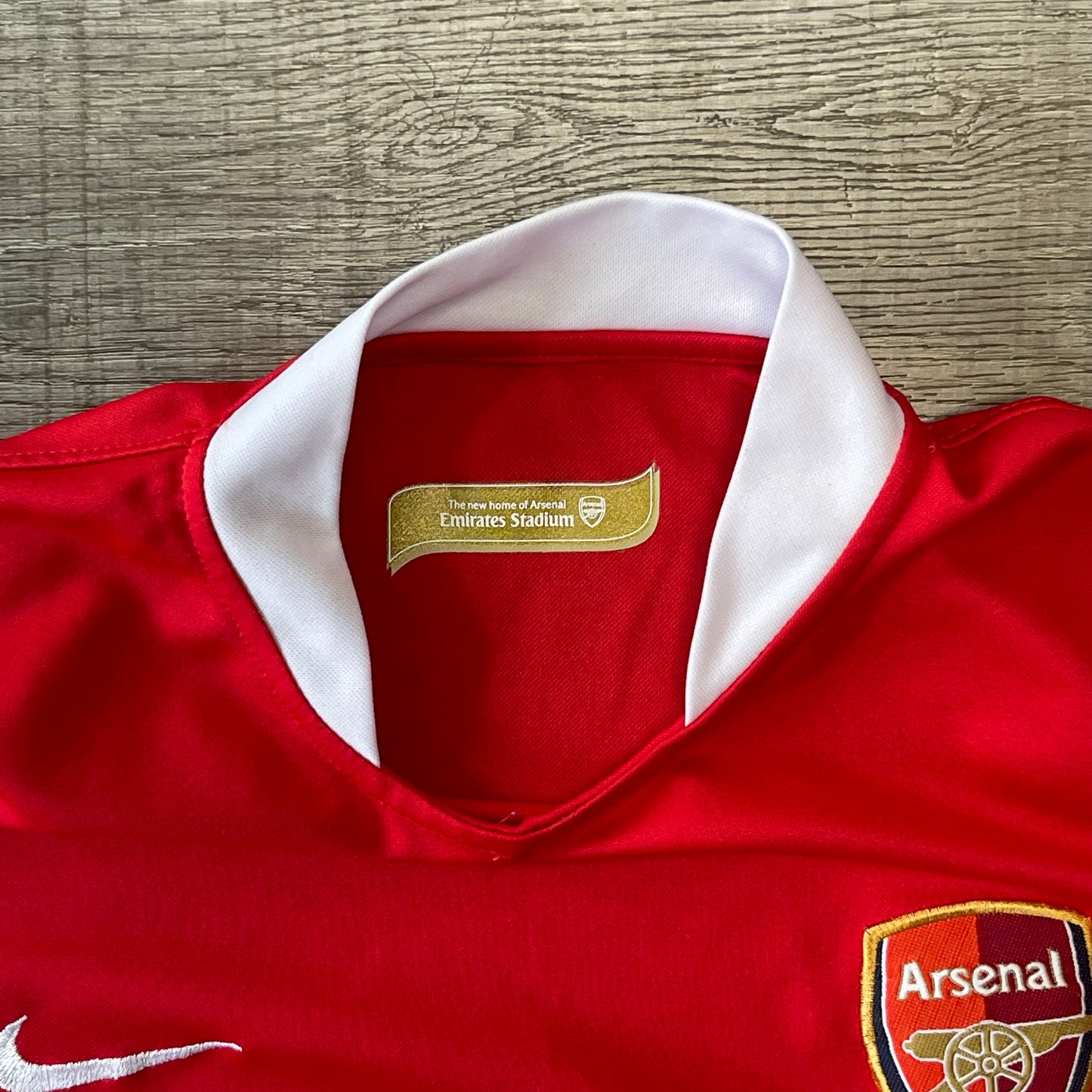 Vintage 2007 Arsenal Home Soccer Jersey Size Large