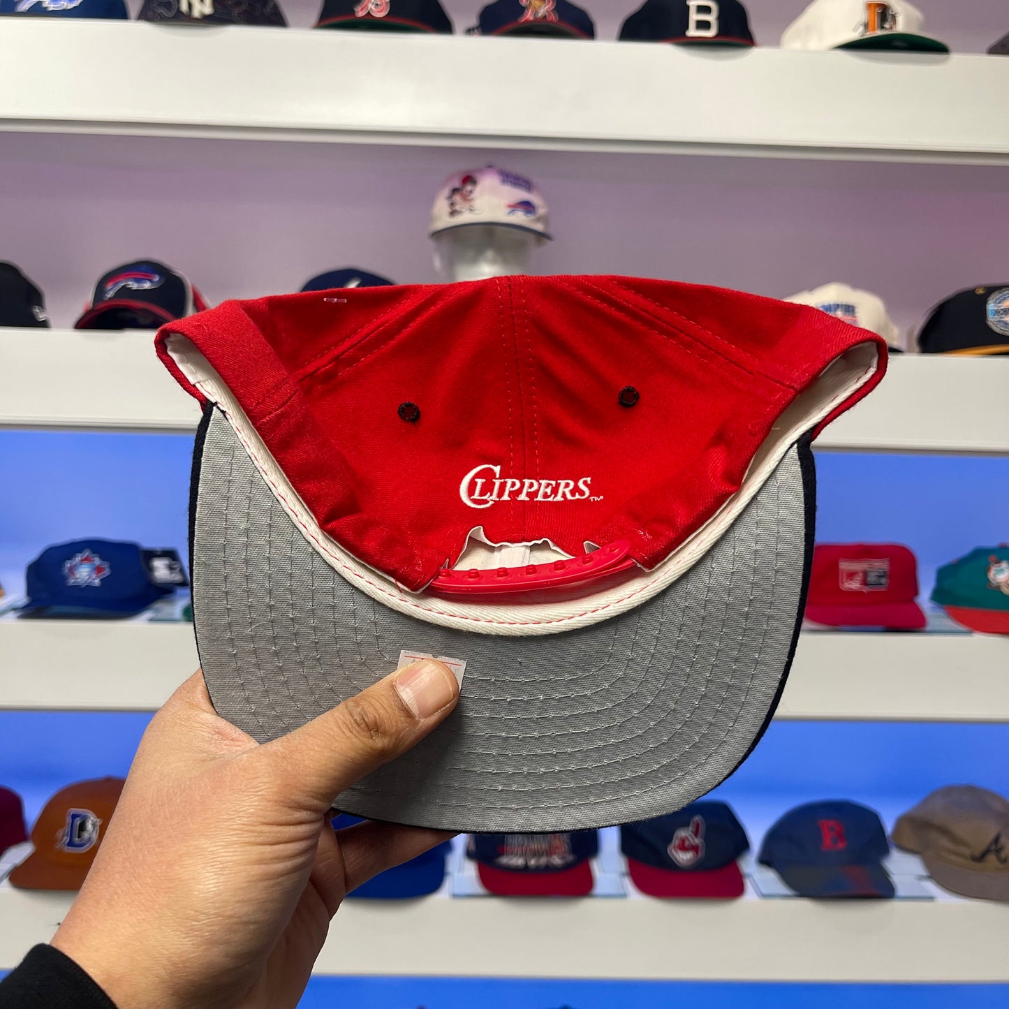 Vintage 1990s NBA Los Angeles Clippers Wool Snap Back