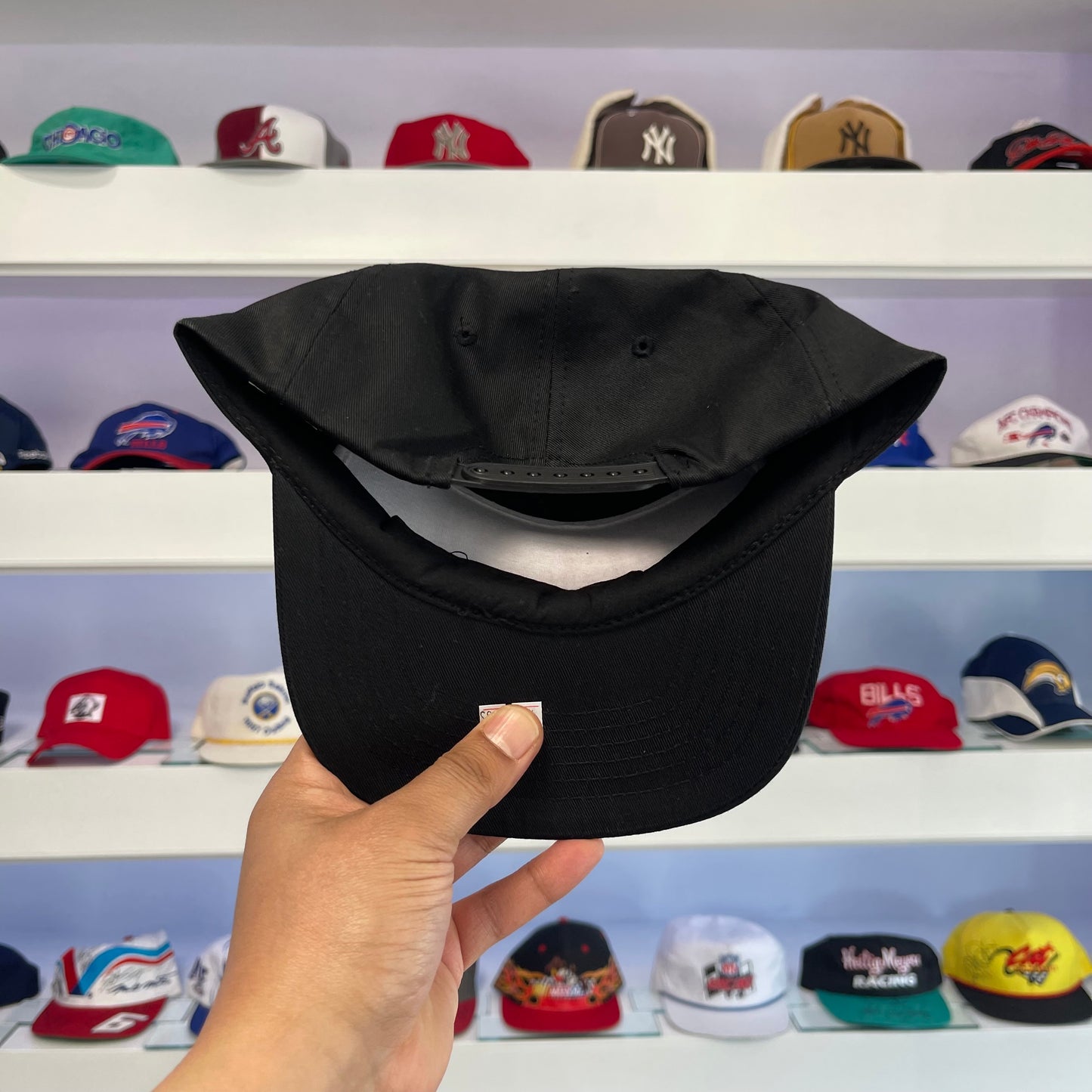 Vintage 1990s Baker Trunks Twill Snap Back