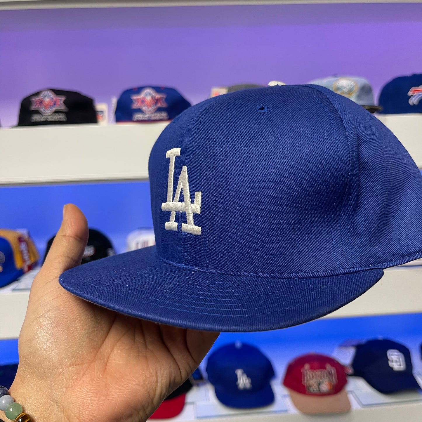 Vintage 1990s MLB Los Angeles Dodgers Youth Size Snap Back Dead Stock New