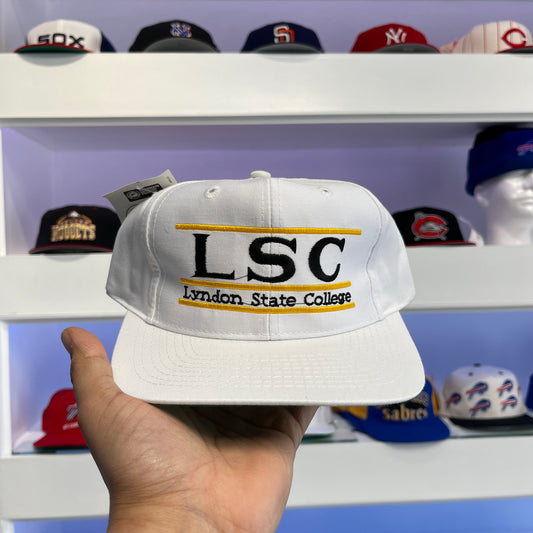 Vintage 1990s NCAA LSC Lyndon State College The Game Snap Back