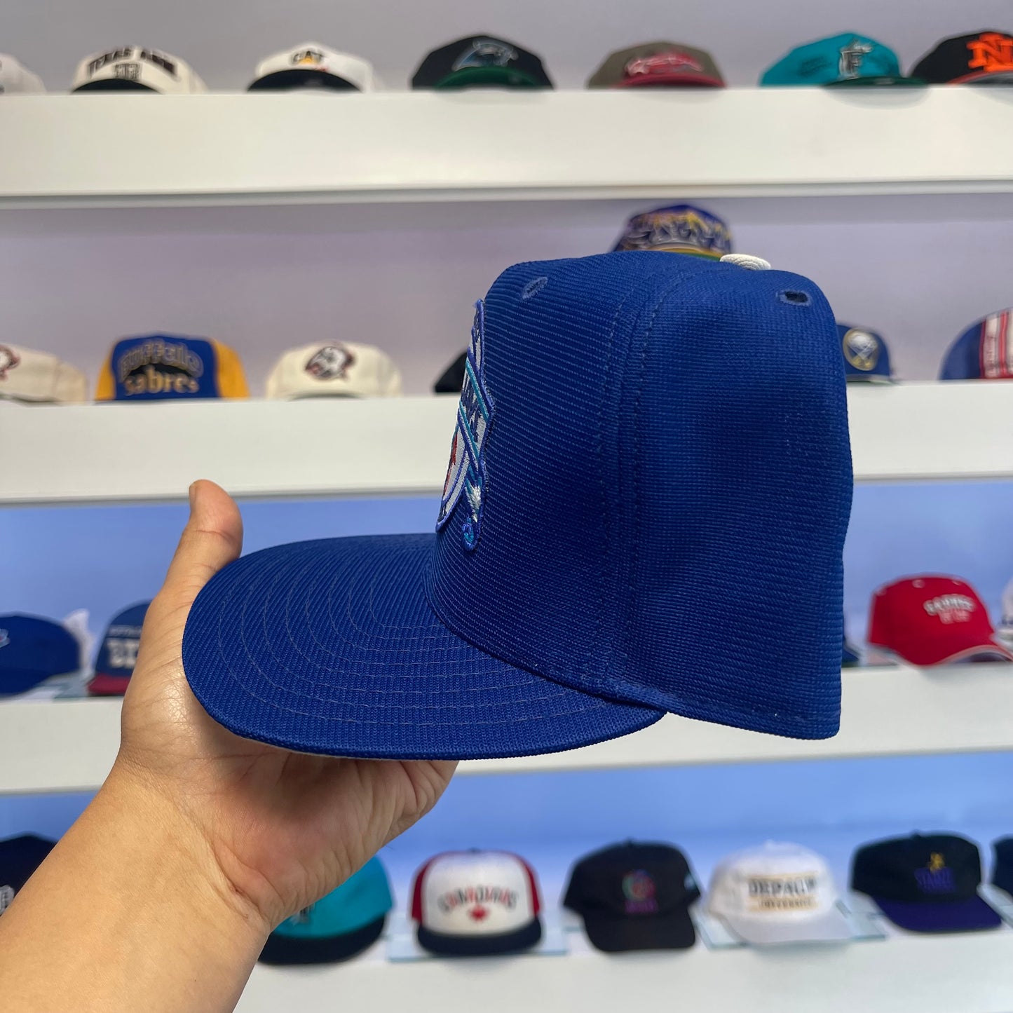 Vintage Toronto Blue Jays New Era Nylon Snap Back