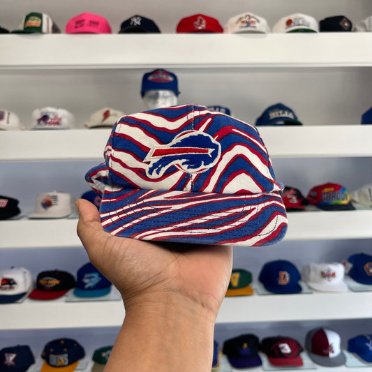 Vintage 1990s NFL Buffalo Bills Zubaz Snap Back