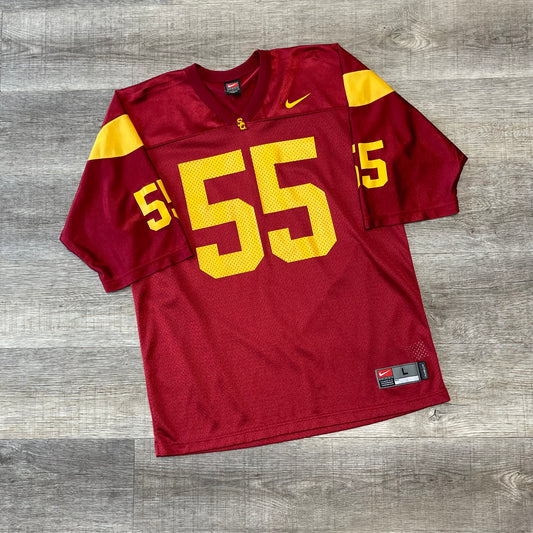 Vintage 2000s Nike USC Trojans Junior Seau Jersey Size Large