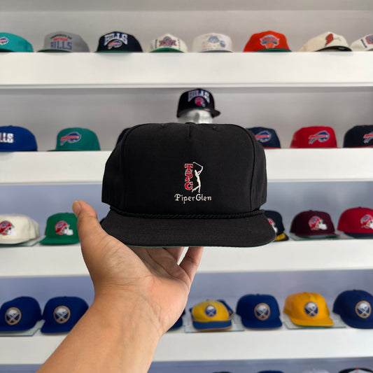 TPC Piper Glen Black Rope Golf Hat - Adjustable Snapback