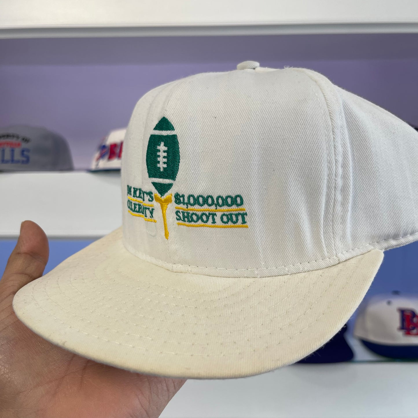 Vintage Jim Kelly’s Celebrity $1,000,000 Shoot Out Wool Snap Back