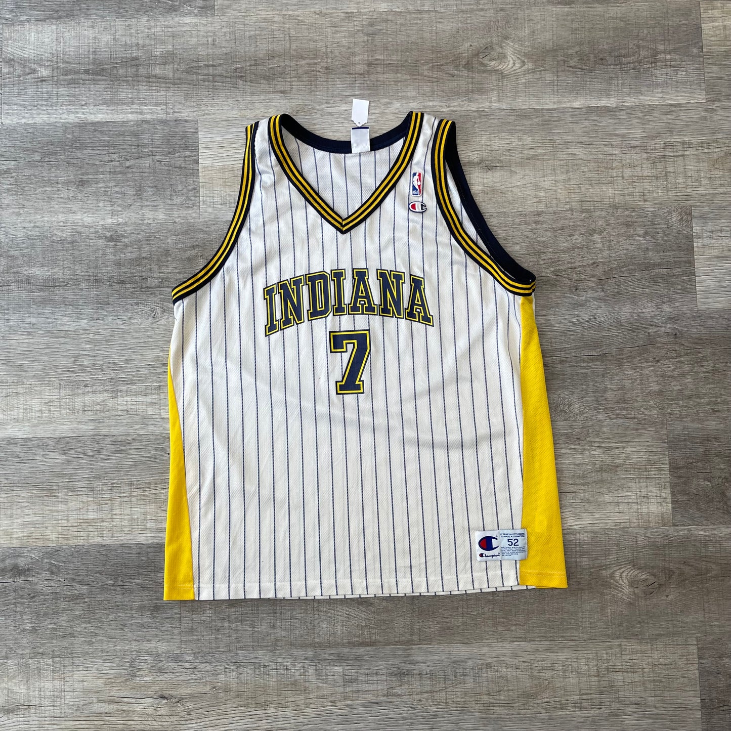 Vintage 1990s NBA Jermaine O’Neal Champion Jersey Size 52