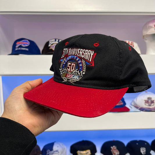 Vintage 1998 50th Anniversary NASCAR Twill Snap Back