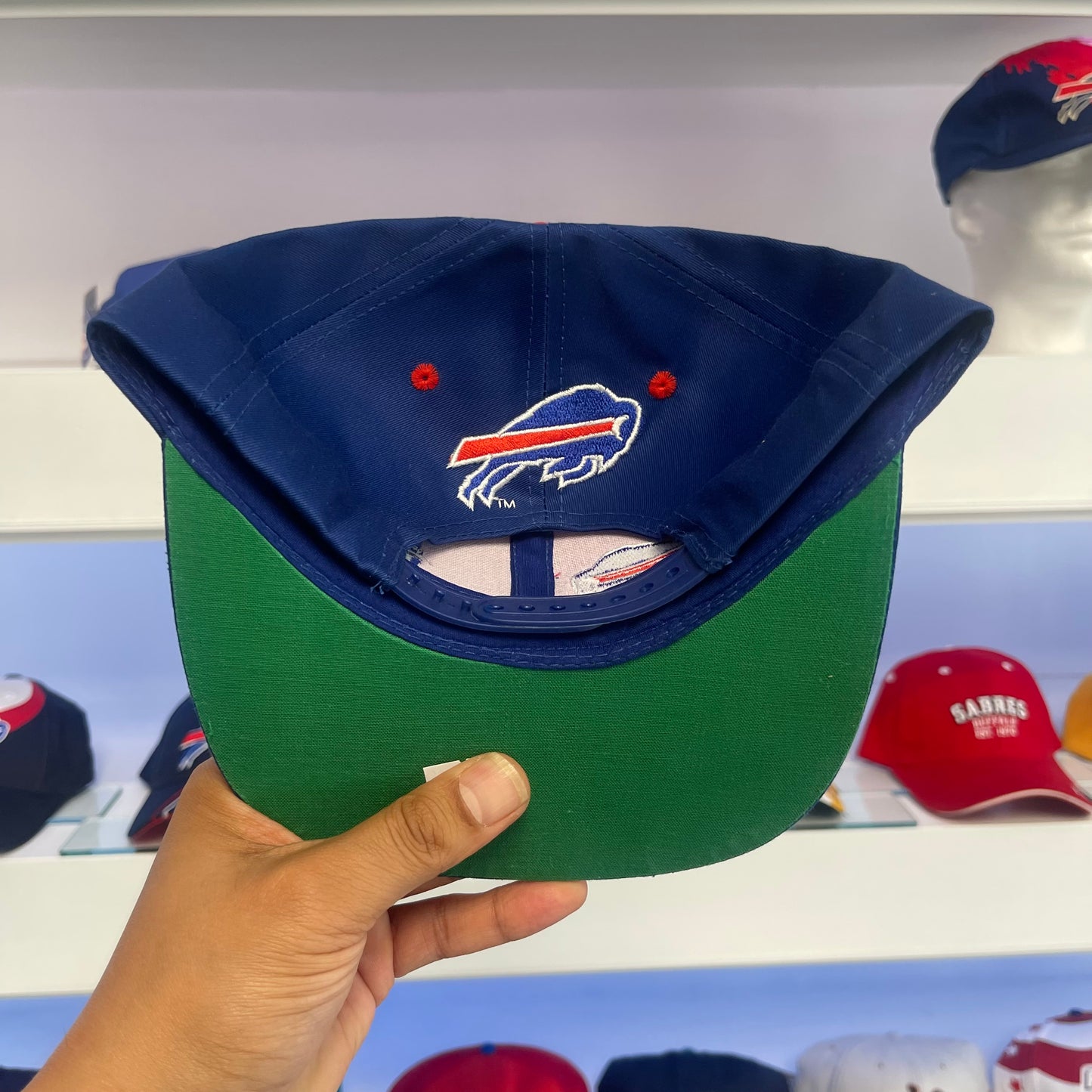 Vintage 1990s Buffalo Bills Twill Snap Back