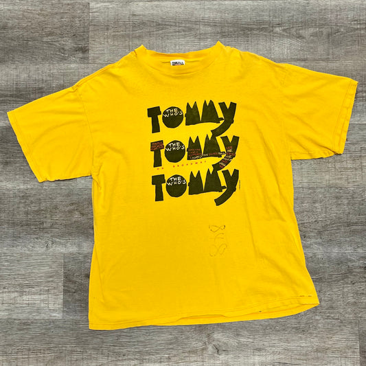 Vintage 1990s The Who Tommy Shirt Size XXL