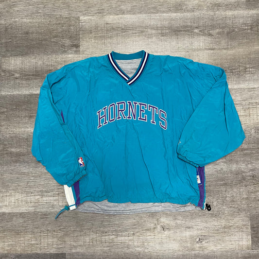 1990s Charlotte Hornets Starter Pullover Size Large