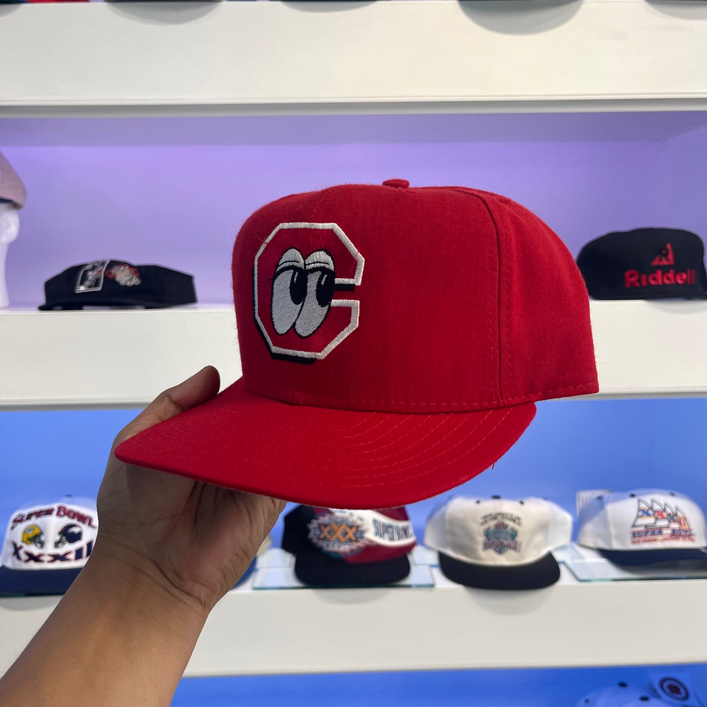 Vintage 1990s Chattanooga Lookouts Wool Snap Back