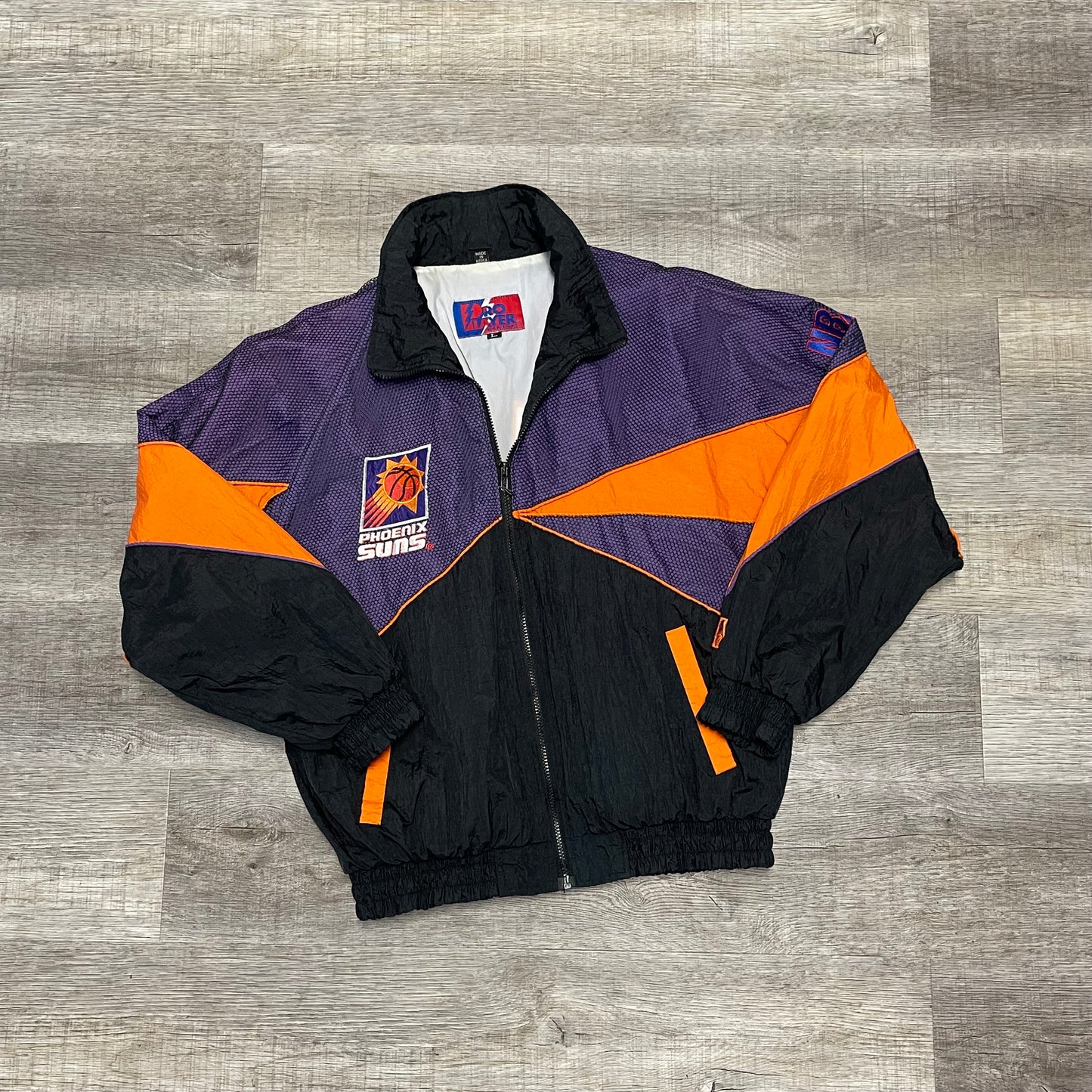 1990s Phoenix Suns Pro Player Jacket Size Large