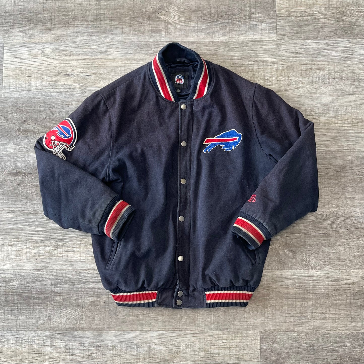 Vintage 2000s Buffalo Bills y2k Varsity Jacket Size Large