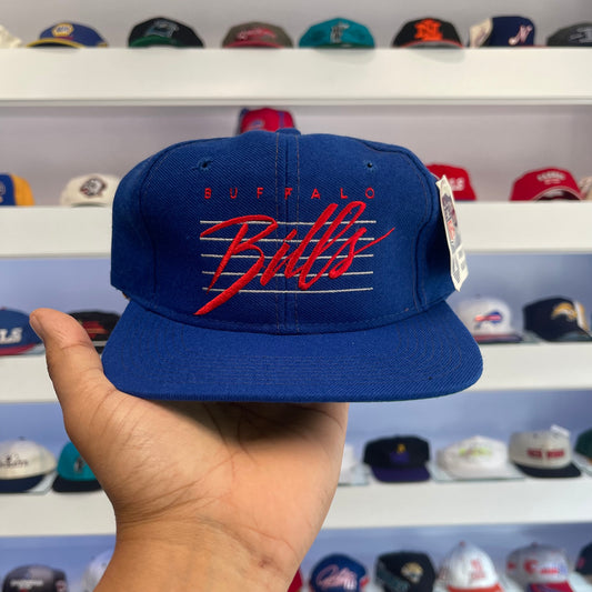 Vintage 1990s Buffalo Bills Drew Pearson Bar Snap Back