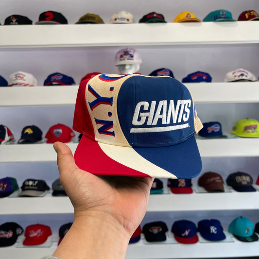 Vintage 1990s NFL New York Giants Twill Snap Back Dead Stock New
