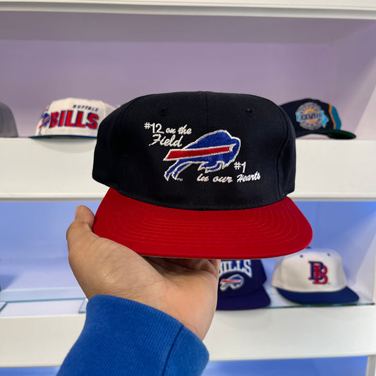 Vintage Buffalo Bills Jim Kelly Snap Back New Era Twill