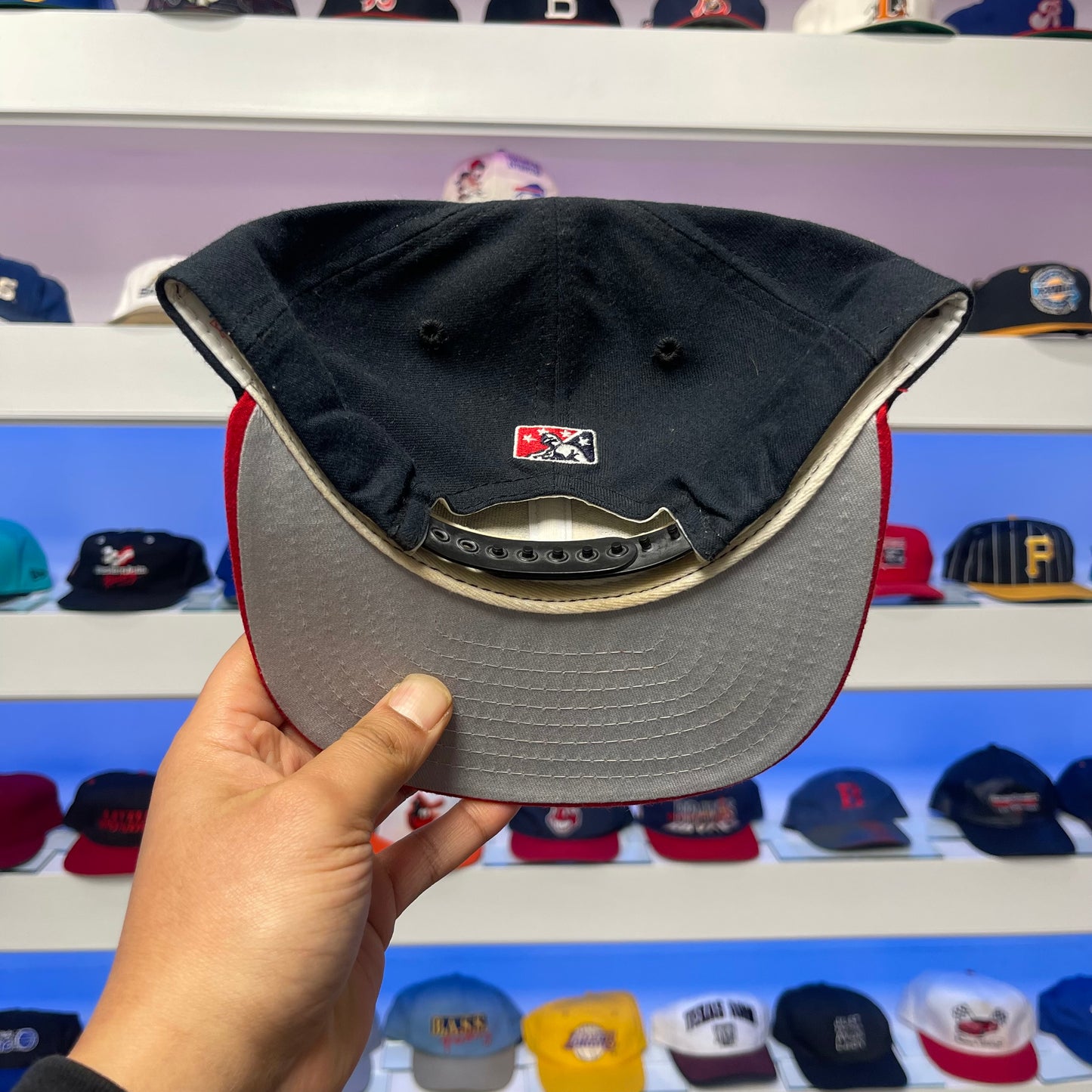 Vintage 1990s MiLB Asheville Tourists Wool Snap Back