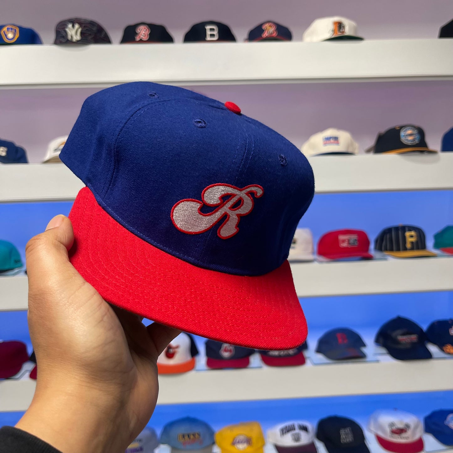 Vintage 1990s MiLB Richmond Braves Wool Snap Back