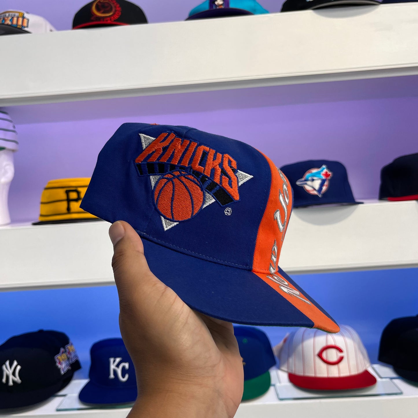 Vintage 90s New York Knicks Sports Specialties Snap Back