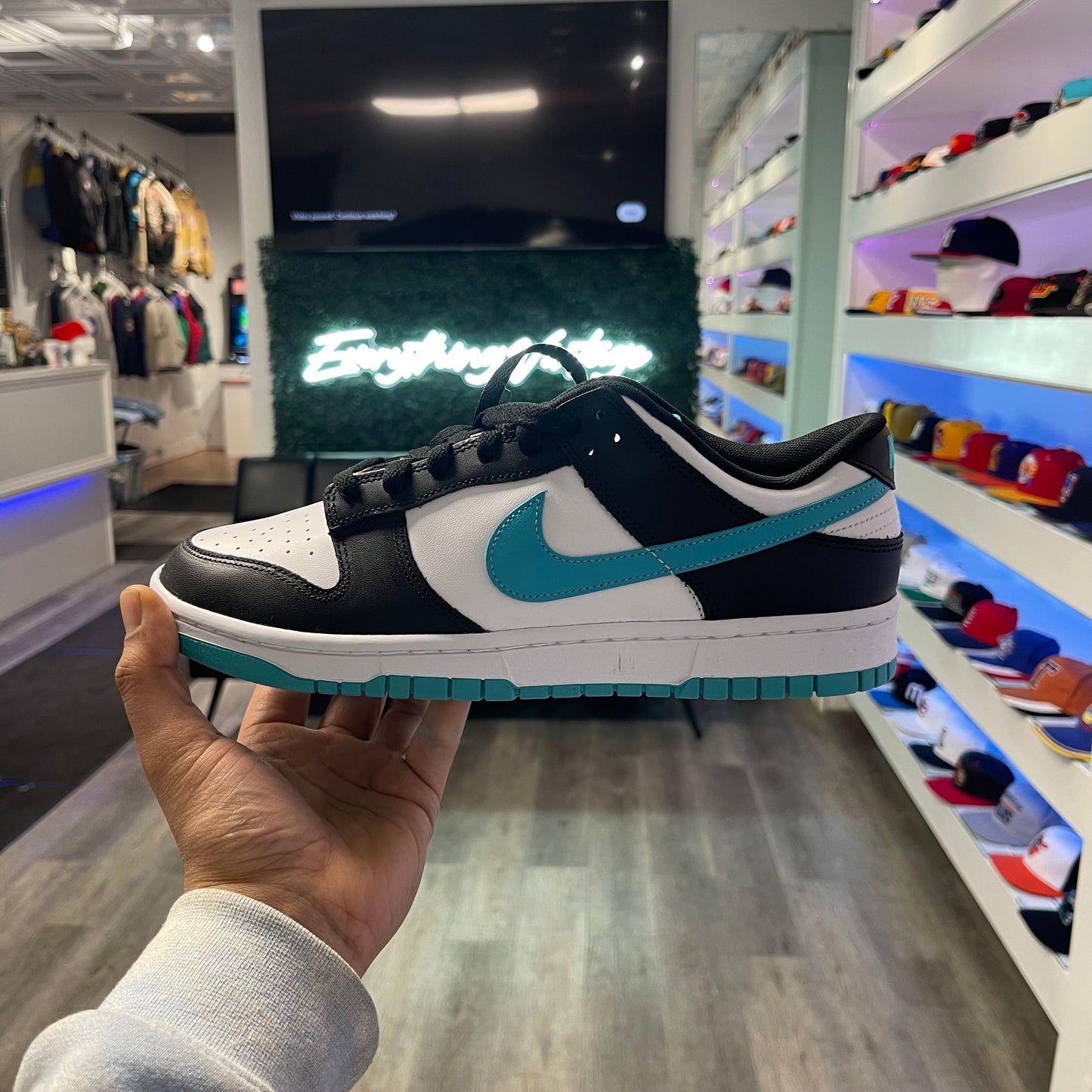 Nike Dunk Low “Black Dusty Cactus” Size 9