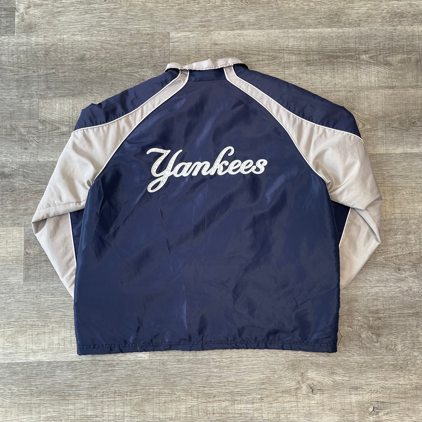 Vintage New York Yankees Windbreaker Jacket Size XL