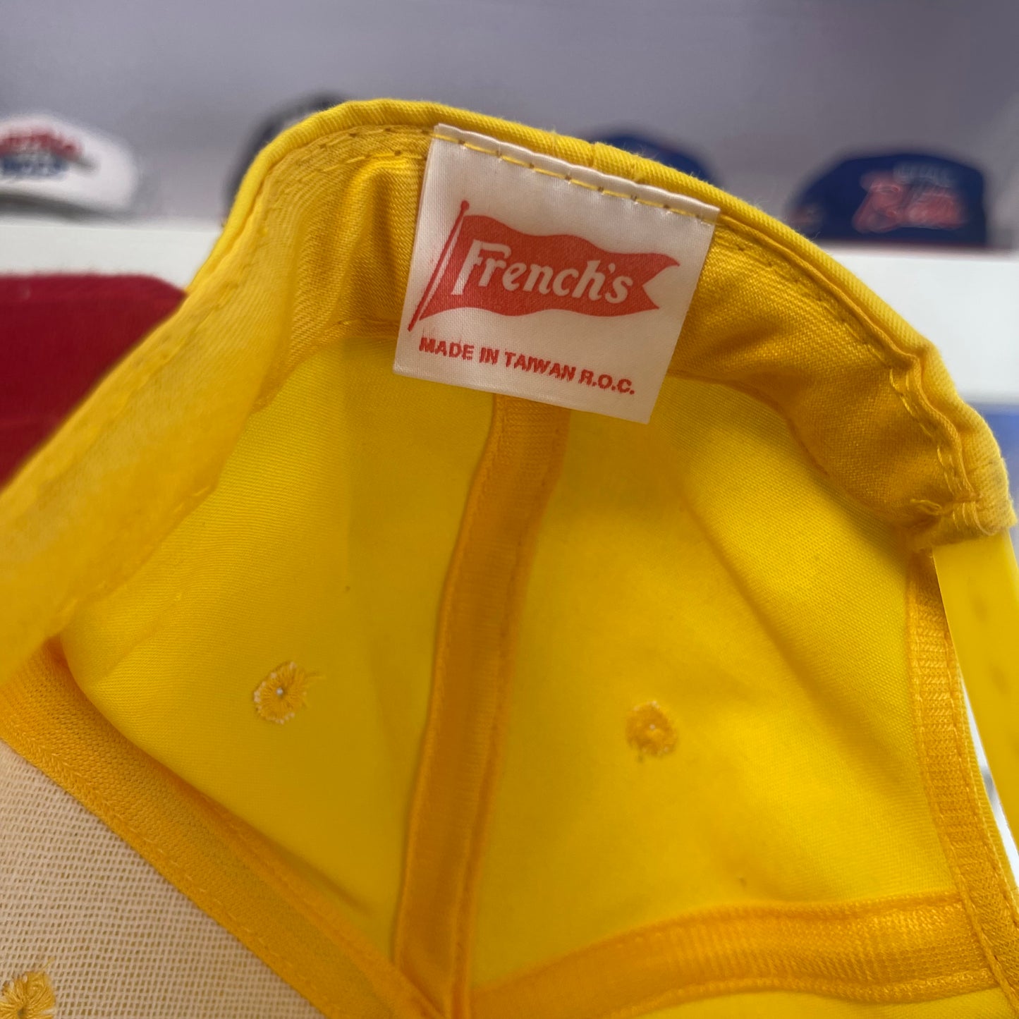 Vintage 1990s French’s Mustard Twill Snap Back