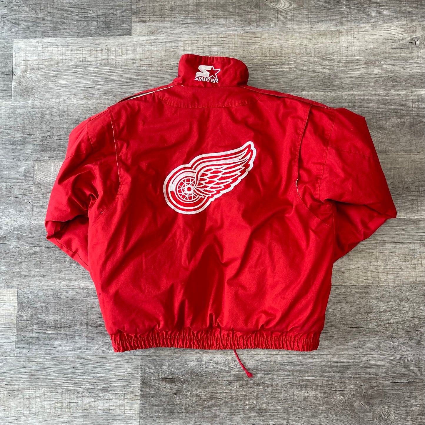 Vintage Detroit Red Wings Starter Jacket Size XL