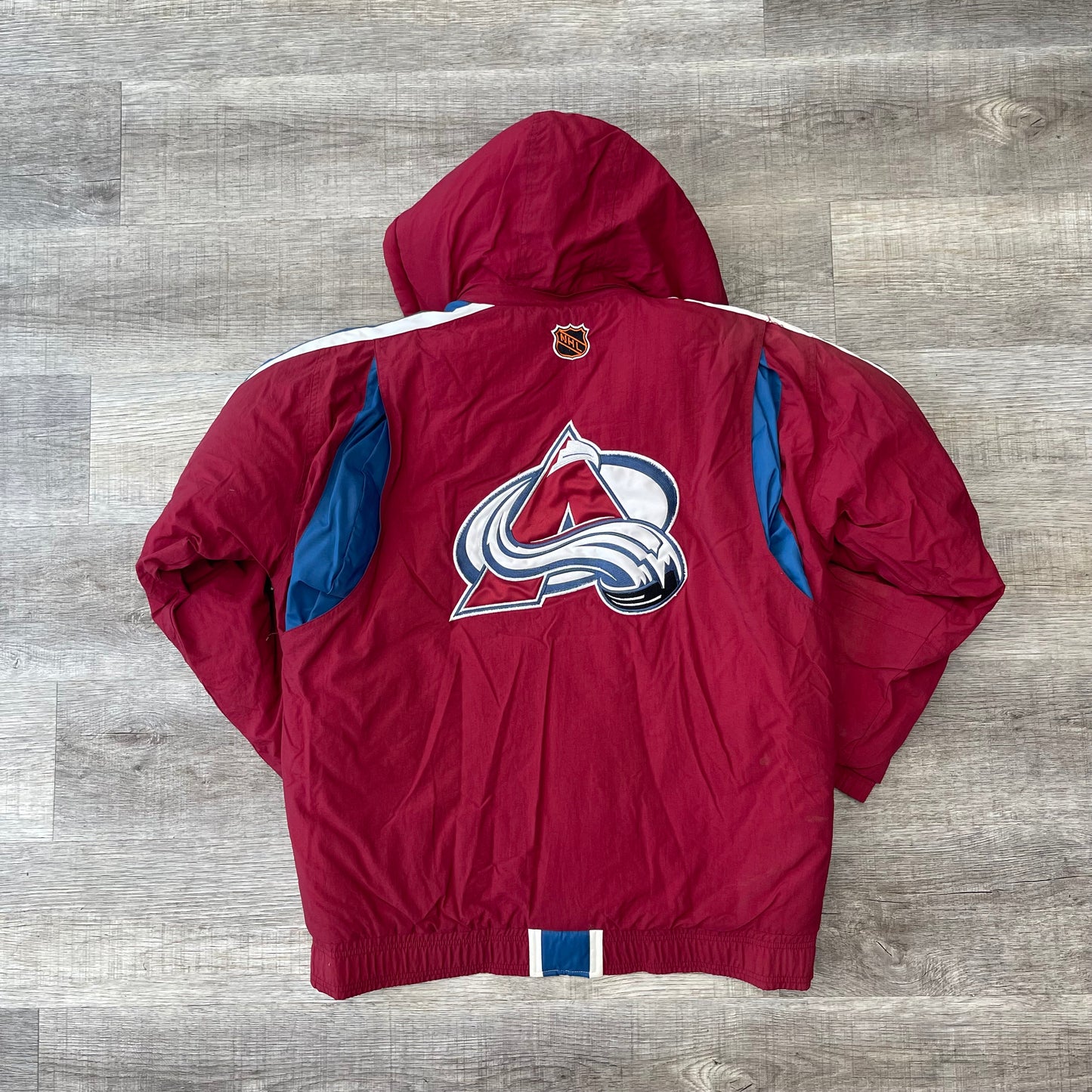 1990s Colorado Avalanche Starter Jacket Size Medium