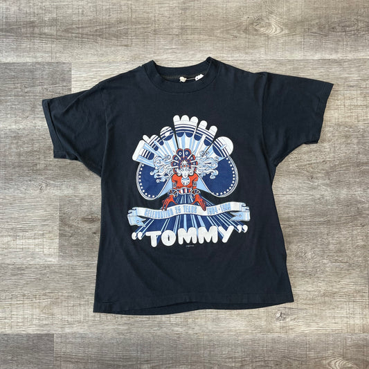 Vintage 1987 The Who “Tommy” Band Tee Size Medium