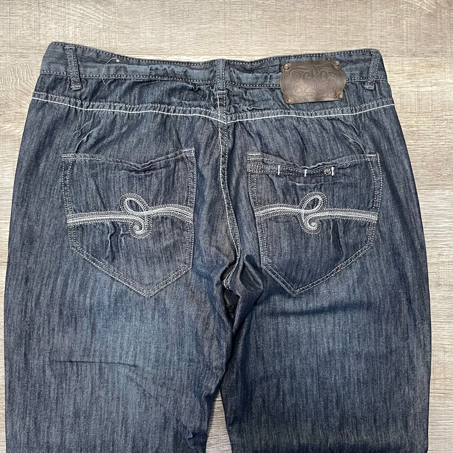 Vintage Y2K Ecko Unltd. Denim Blue Jeans Size 38x42