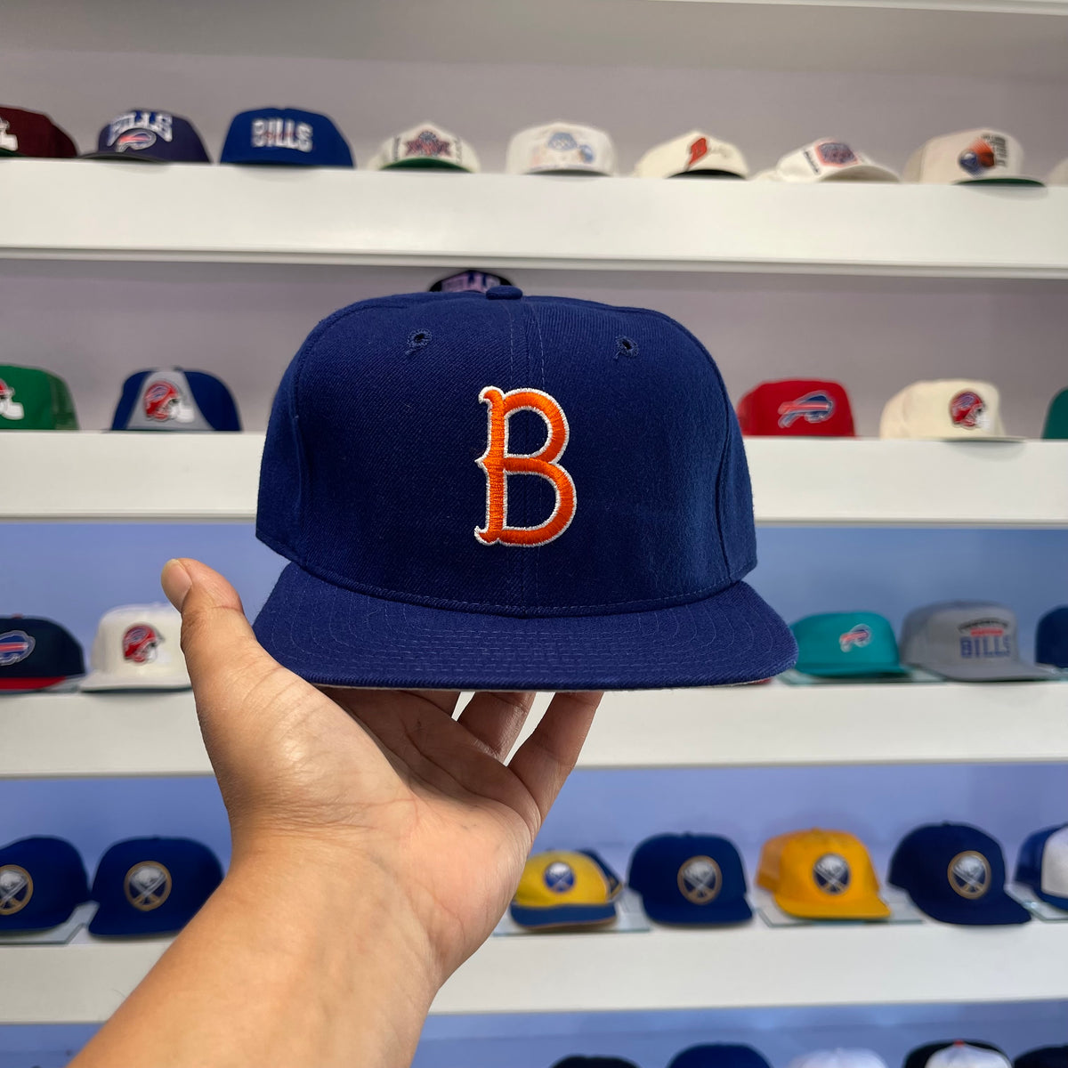 Vintage 1990s MiLB Binghamton Mets Wool Snap Back