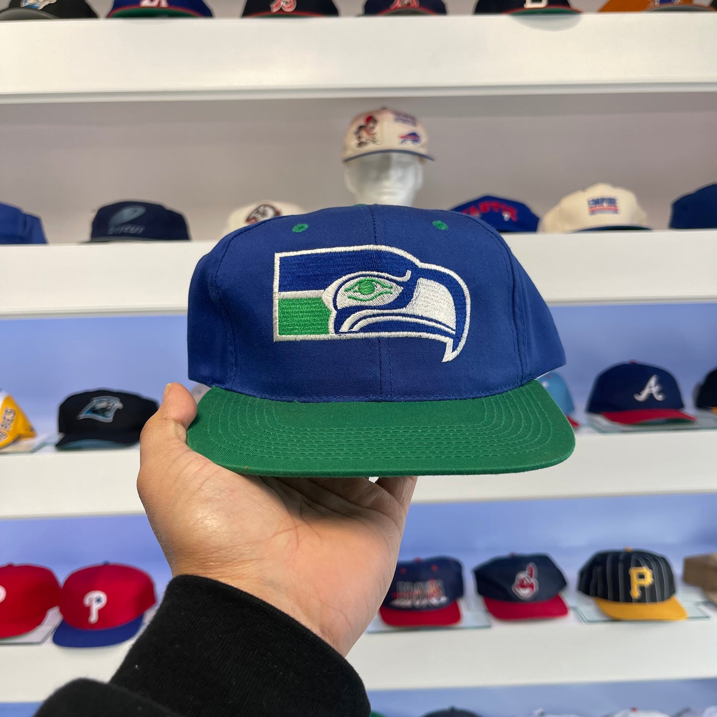 Vintage 1990s NFL Seattle Seahawks Sports Specialties Twill Snap Back