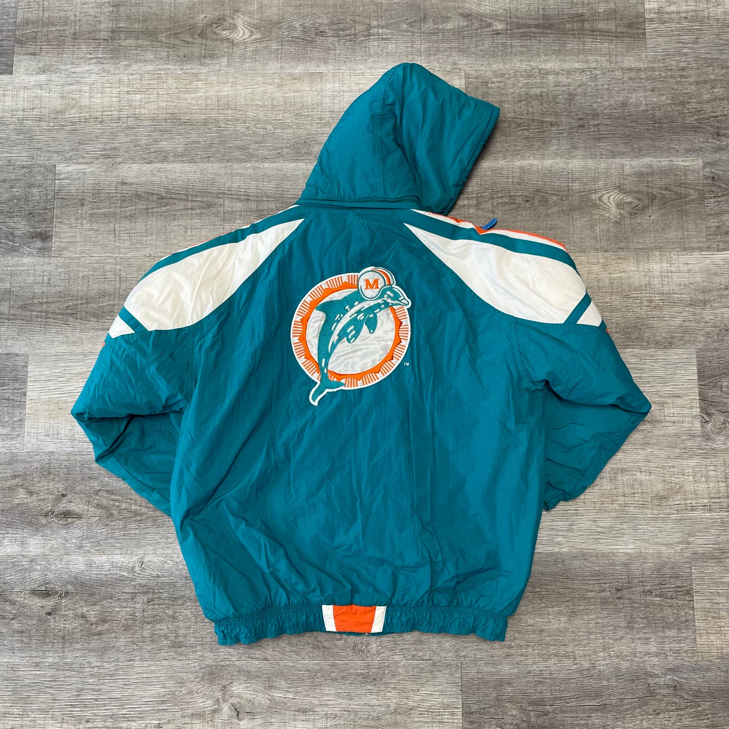 1990s Miami Dolphins Starter Jacket Size Large