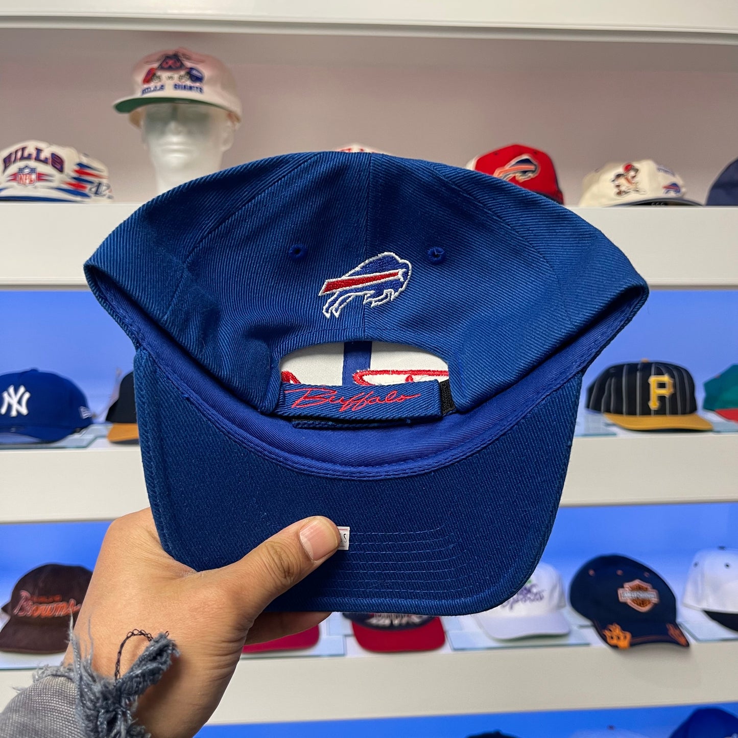 Vintage NFL Buffalo Bills American Needle Curve Brim Hat
