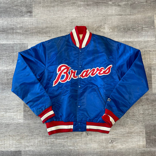 Vintage MLB Atlanta Braves Starter Jacket Size Large