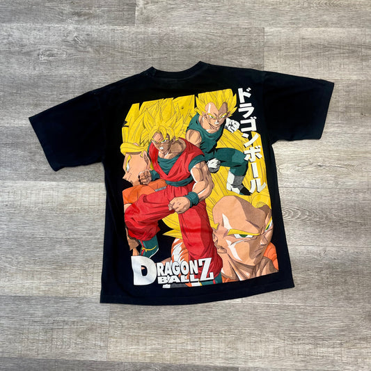 Vintage Dragon Ball Z Gogeta AOP Anime Shirt Size XL