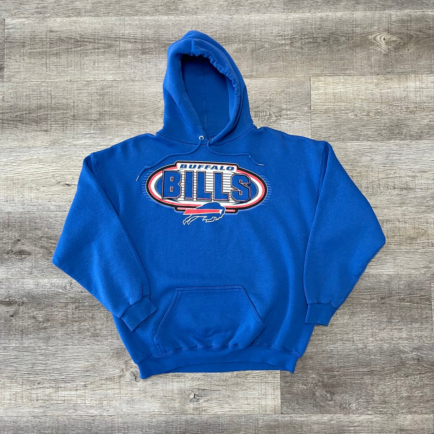 Vintage 1990s NFL Buffalo Bills Logo 7 Hoodie Size XL