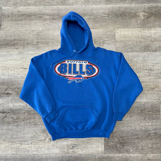 Vintage 1990s NFL Buffalo Bills Logo 7 Hoodie Size XL