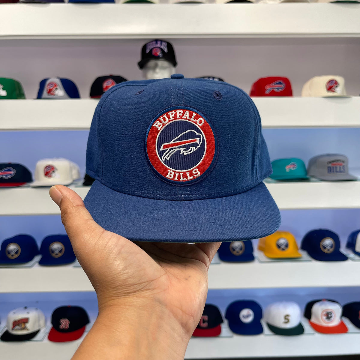 Vintage NFL Buffalo Bills Wool Snap Back