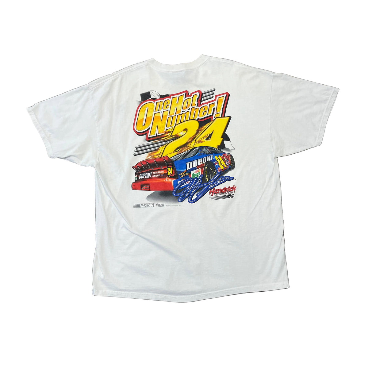 Jeff Gordon The Fire Storm NASCAR Shirt Size XL