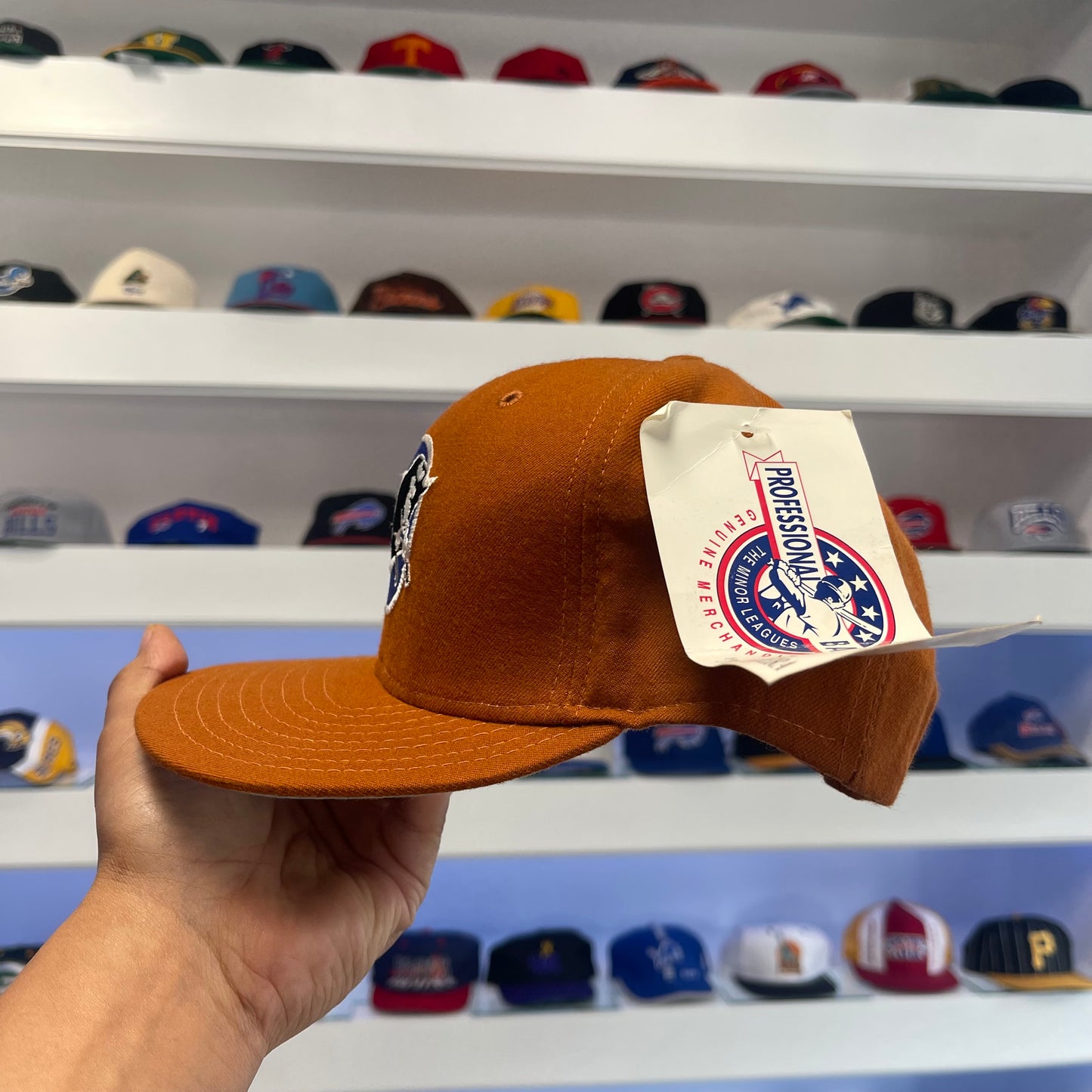 Vintage 1990s MiLB Durham Bulls Wool Snap Back