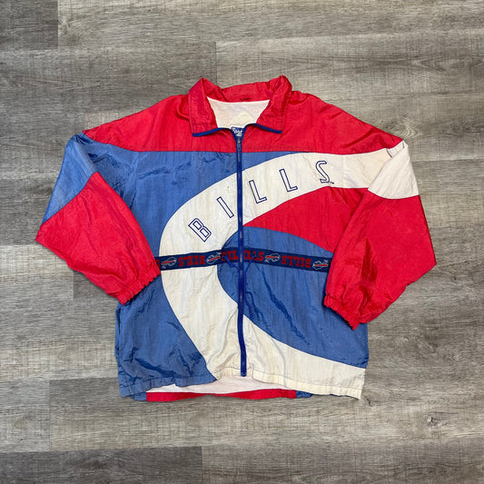 1990s Buffalo Bills Windbreaker Jacket Size XL