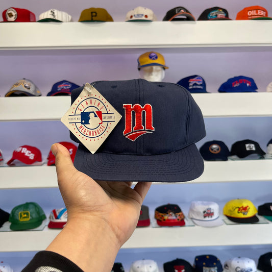 Vintage 1990s MLB Minnesota Twins Twill Snap Back
