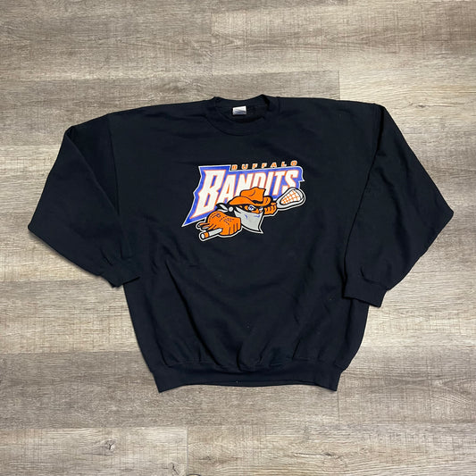 Vintage 1990s Buffalo Bandits Crew Neck Size XXL